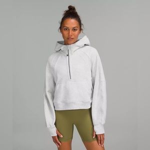 Scuba Oversized Half-Zip Hoodie